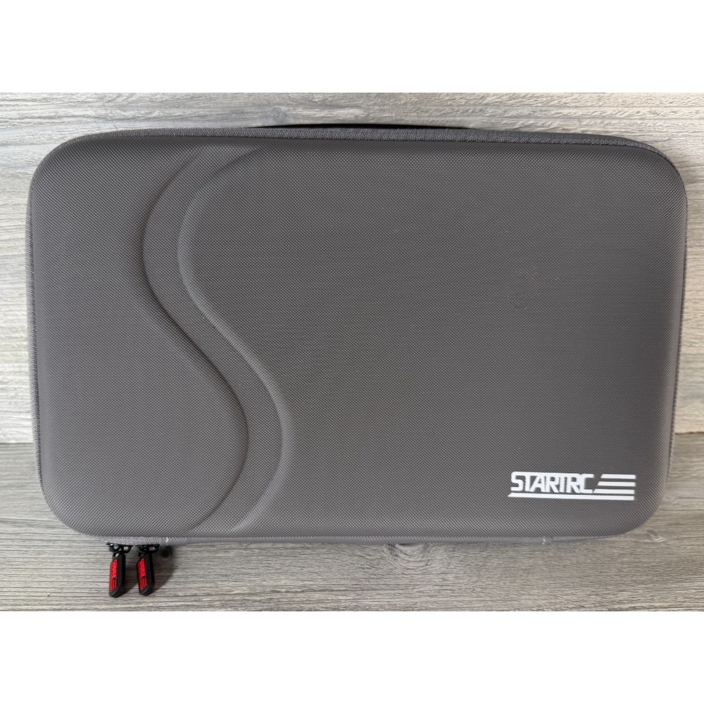 STARTRC Drone Carrying Case Storage with Handle Fly More PU Bag No Strap Gray